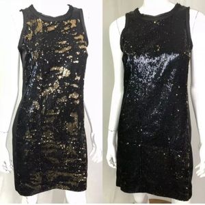 NWT Michael kors shift reversible sequined dress size 6